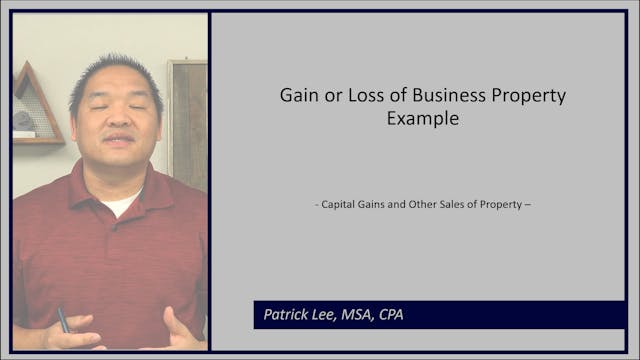 Lesson 7.12 - Gain or Loss of Busines...