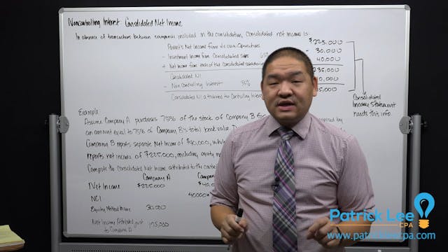 Lesson 3.4 - NCI - Consolidated Net I...