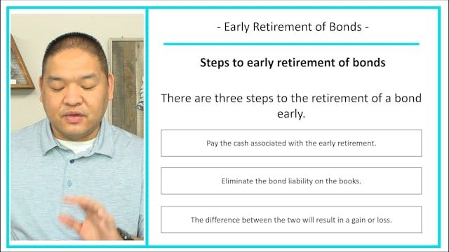 Lesson 10.12 - Early Retirement of Bond