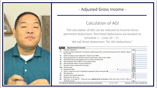 Section 2.2 - Adjusted Gross Income