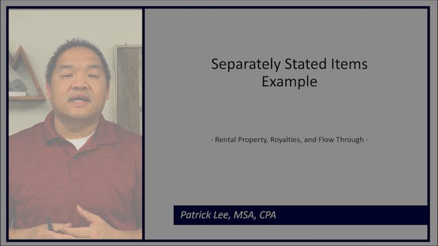 Lesson 8.9 - Separately Stated Items ...
