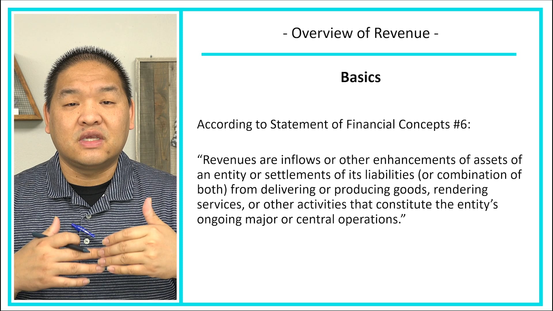 Lesson 6.1 - Overview of Revenue