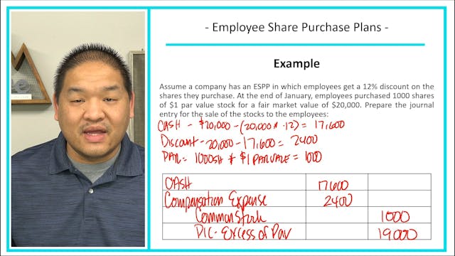 Lesson 19.11 - Employee Share Purchas...