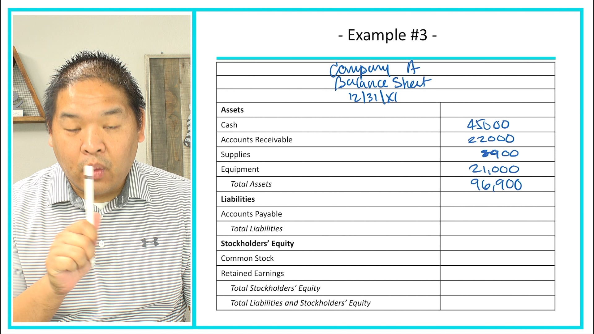 1.15 - Example 3 - Preparing an Income Statement and Balance Sheet