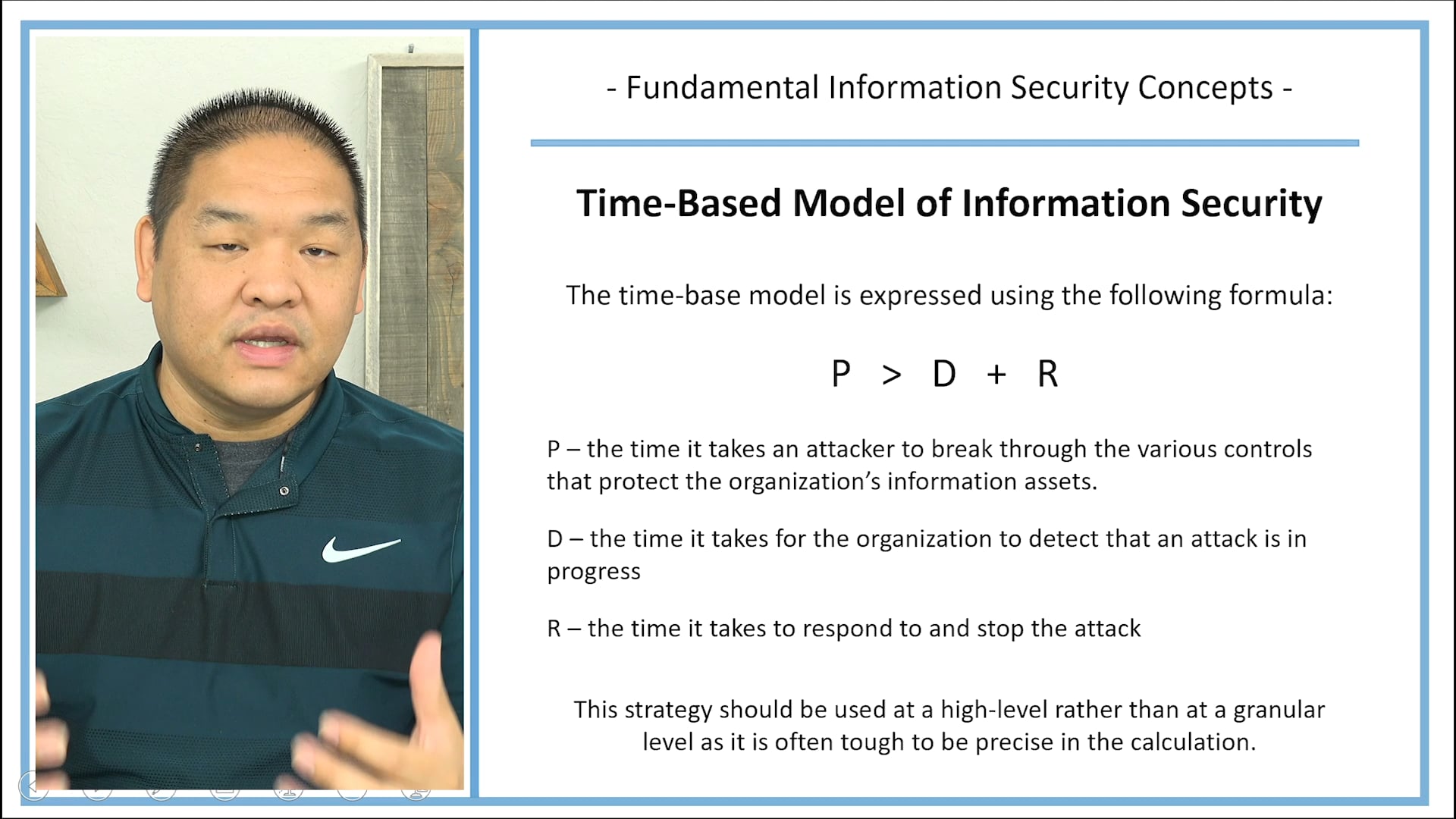 Lesson 7.2 - Fundamental of Information Security Concepts