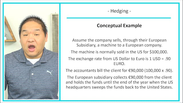 Lesson 22.2 - Hedging