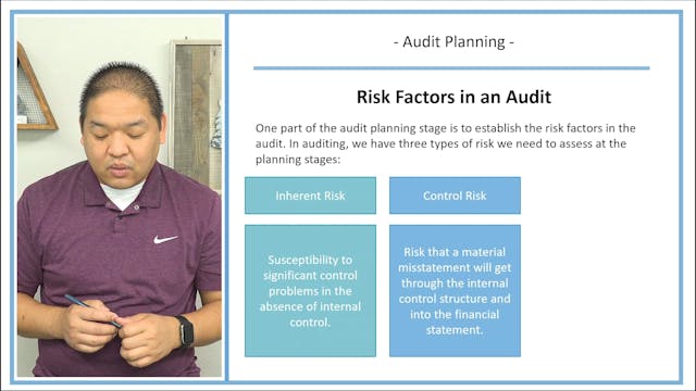 Lesson 10.4 - Auditing Planning