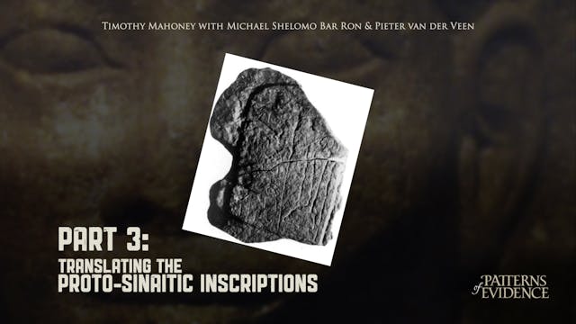 PART 3: Translating the Proto-Sinaiti...