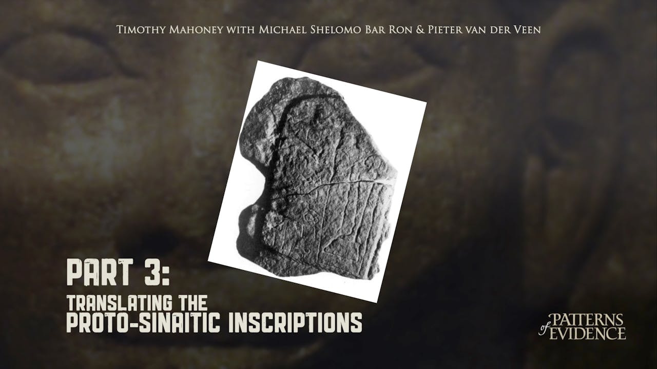PART 3: Translating the Proto-Sinaitic Inscriptions - Translating the ...