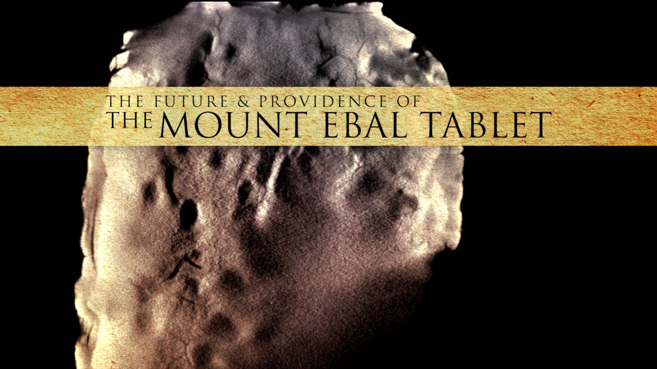 The Future & Providence of the Mount Ebal Tablet From Tablets to Torah Scrolls Patterns of