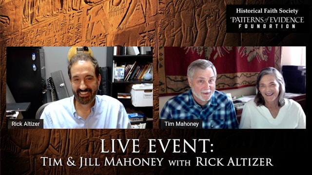 LIVE EVENT: Tim & Jill Mahoney with Rick Altizer