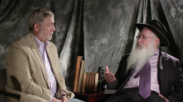 Rabbi Manis Friedman Talking about Life, Faith and Patterns