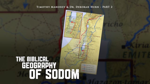 The Biblical Geography of Sodom with ...