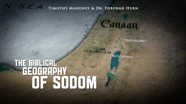 The Biblical Geography of Sodom with ...