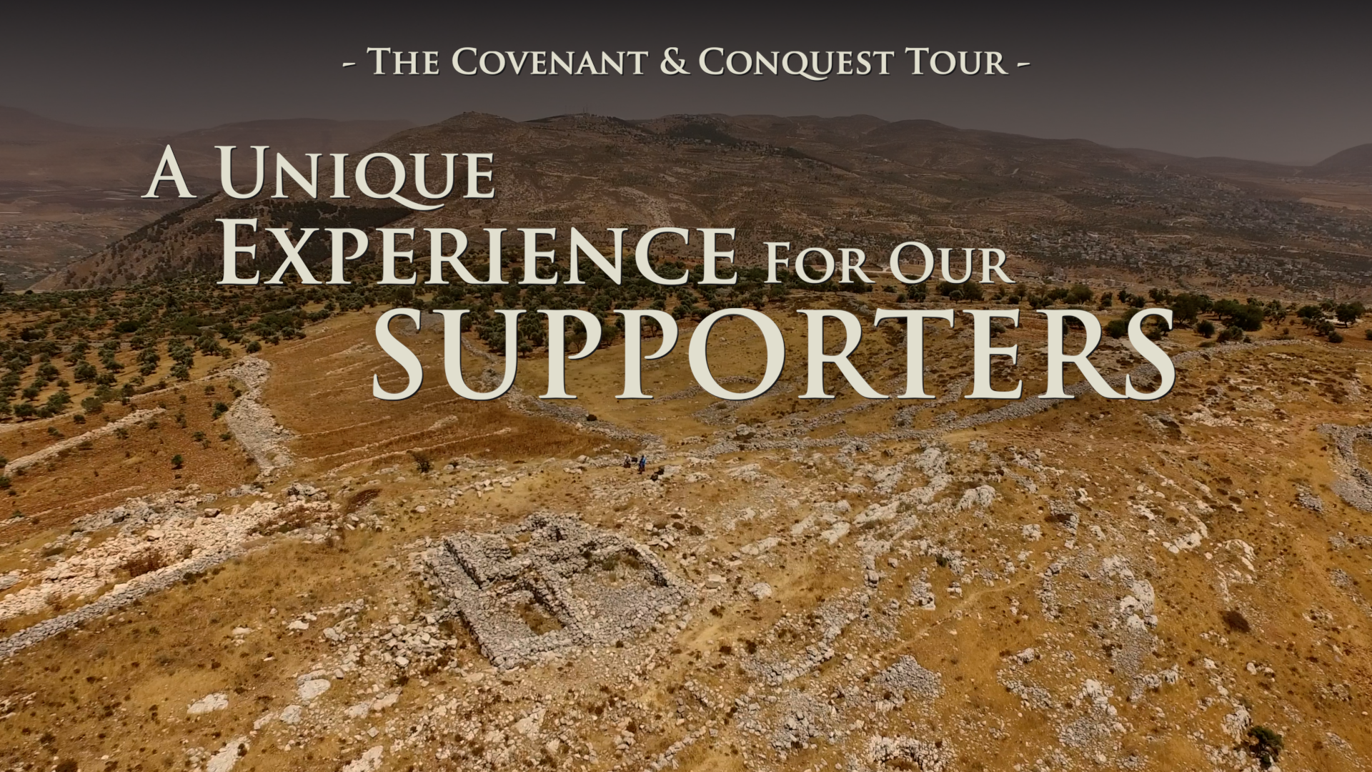 The Covenant & Conquest Tour: A Unique Experience for our Supporters