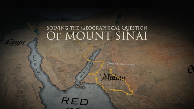 Solving the Geographical Question of Mount Sinai