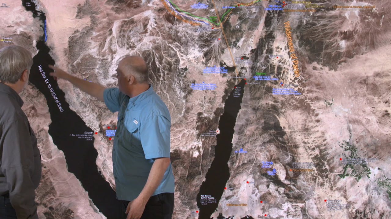 The Way of the Wilderness of Yam Suph The Red Sea Miracle 1 Digit Collector's Edition