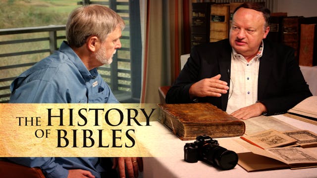 The History of Bibles - EXCLUSIVE LIV...