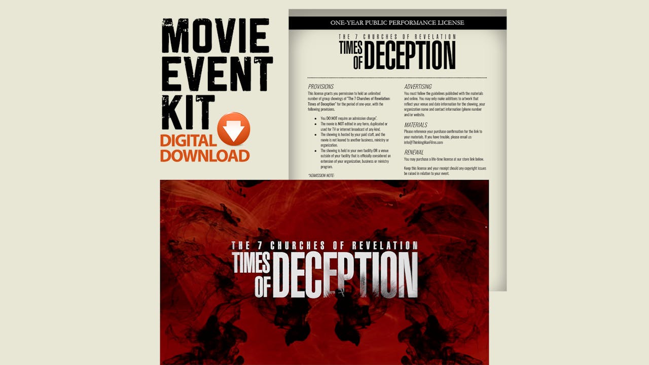 Times of Deception - Movie Event Kit