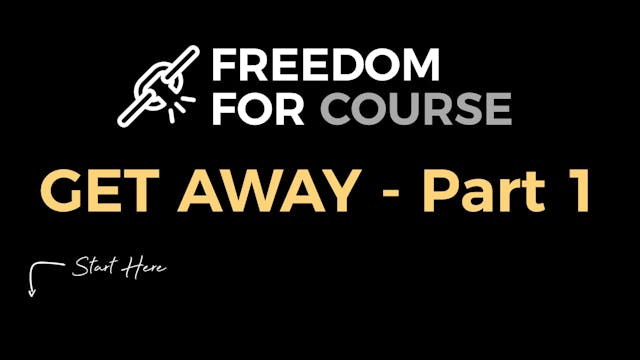 Get Away- Part 1