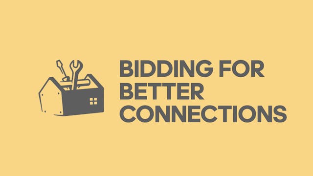 Bidding For Better Connections