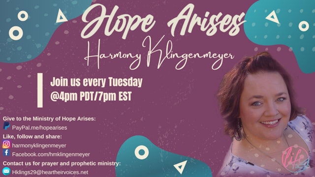 "Paul’s Perspective: A Slave of Christ" on Hope Arises with Harmony Klingenmeyer