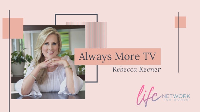 "The Holy Spirit is our Intercessor" on Always More TV with Rebecca Keener