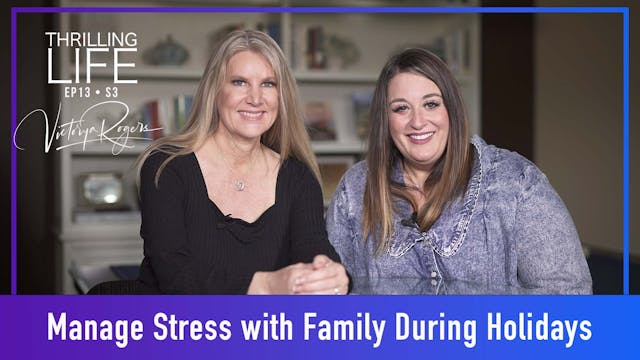 "Manage Family Stress This Christmas"...