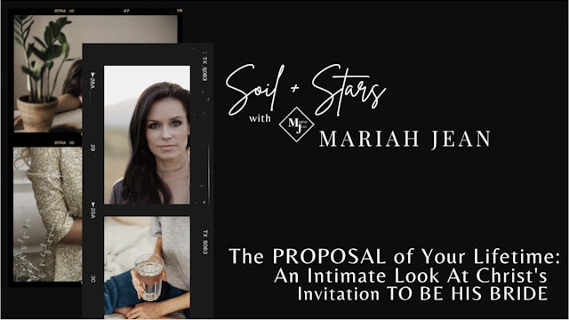 "The PROPOSAL of Your Lifetime!" on SOIL+STARS