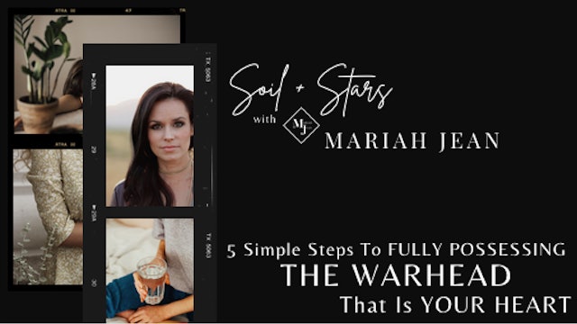 "5 Simple Steps To Fully Possessing The Warhead That's Your Heart" on SOIL+STARS