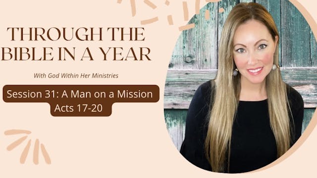 "A Man On A Mission: Acts 17-20"