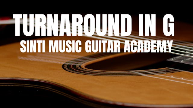 Intro in time - turnaround in G