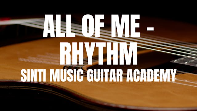 All of me - rhythm and play along