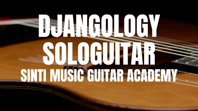 Djangoloy - theme solo guitar
