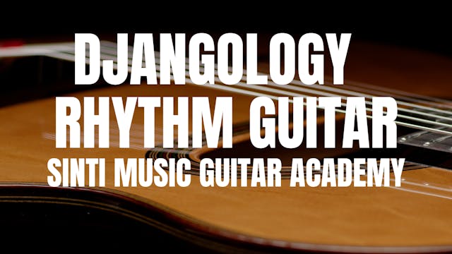 Djangology rhythm guitar