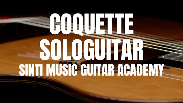 Coquette - solo guitar