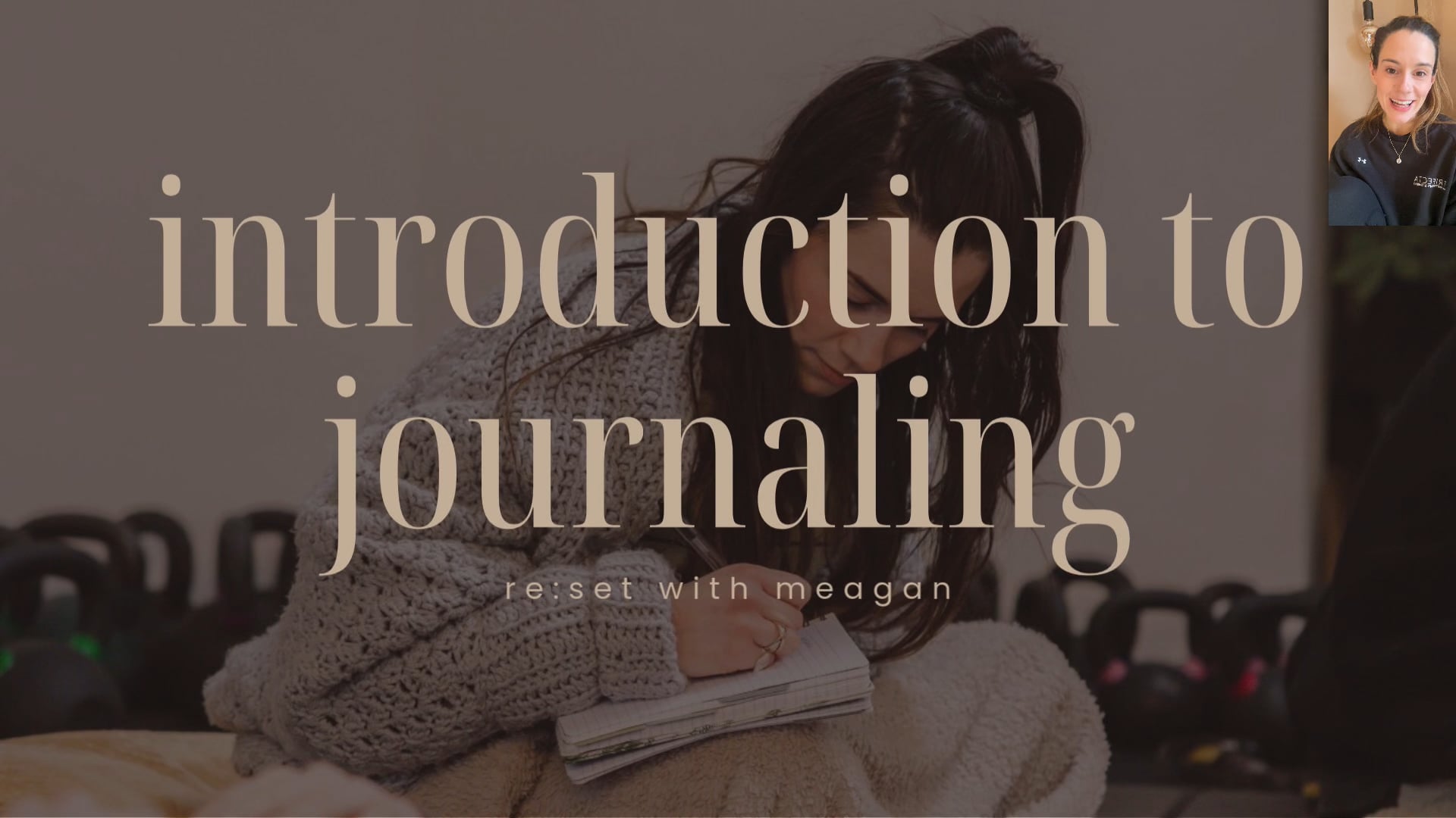 re:set : introduction to journaling