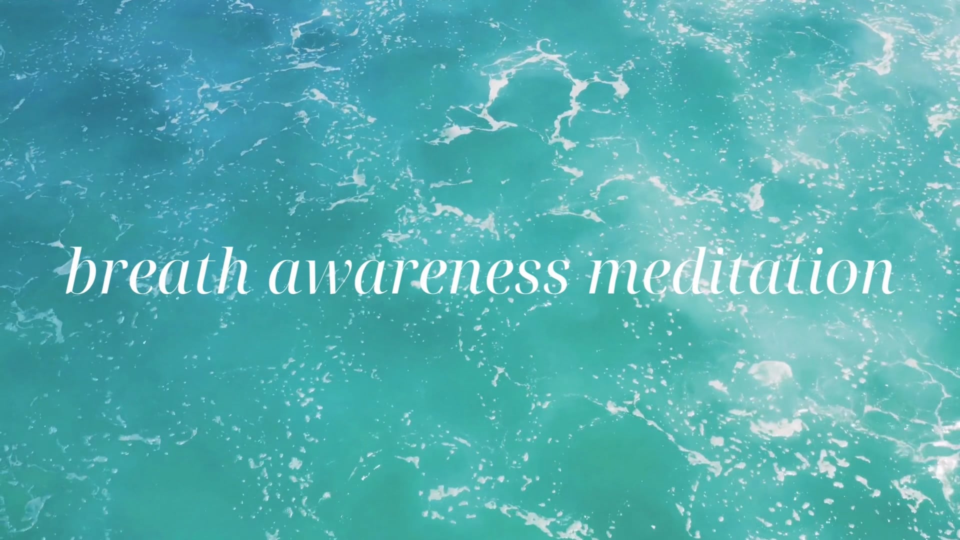 re:set meditations : breath awareness