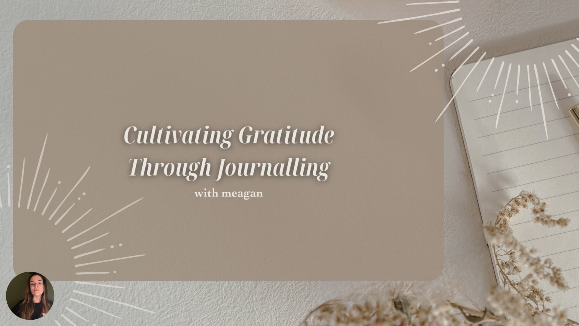 re:set journalling : gratitude