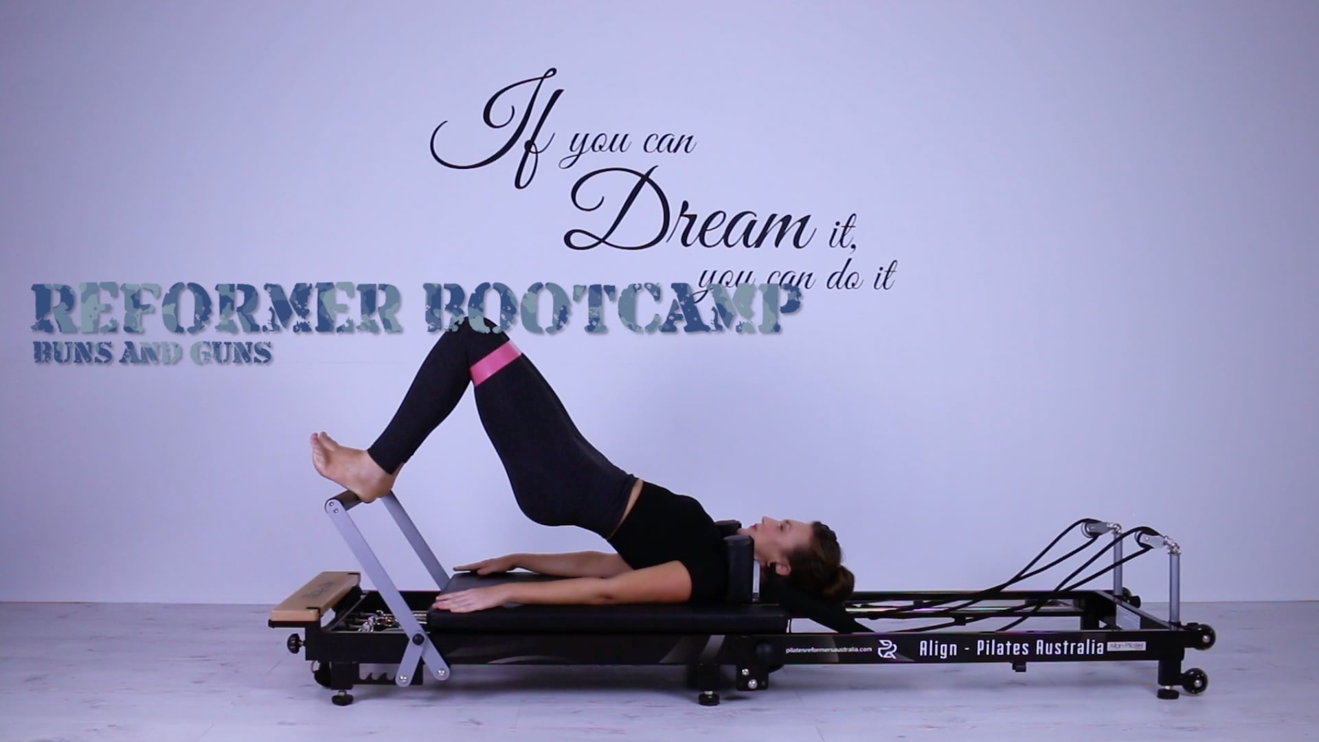 Reformer Bootcamp: Buns & Guns Workout