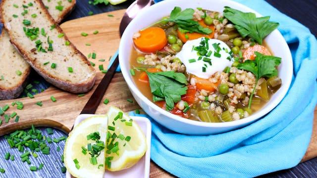 Barley Veggie Soup
