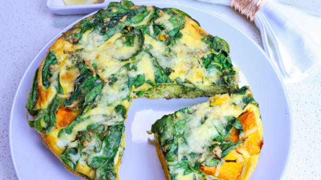 Seasonal Veggie Frittata