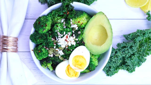 Spring Clean Green Bowl