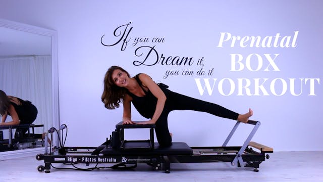 Prenatal Box Reformer Workout