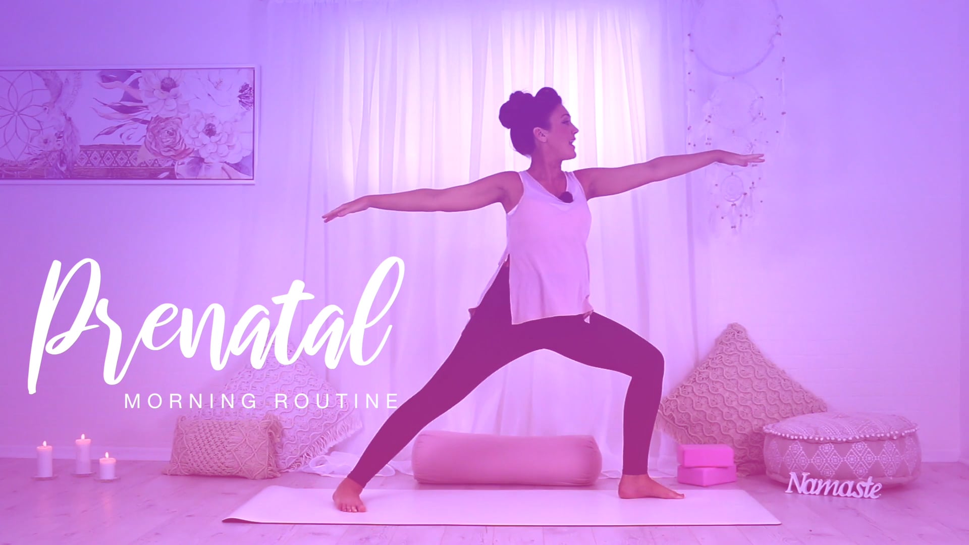 Prenatal Morning Flow Yoga