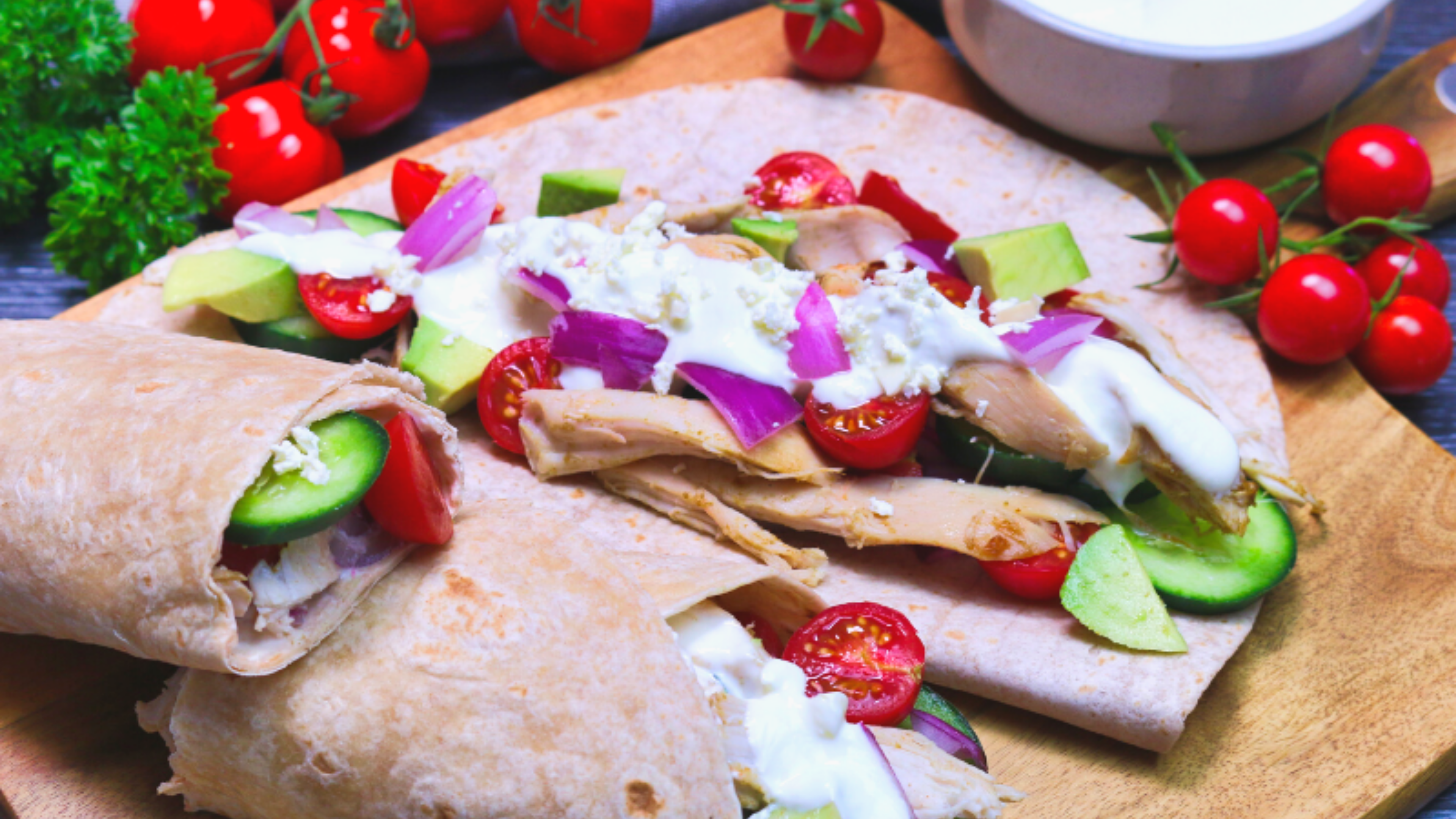 Chicken Power Wrap