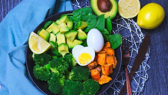 Green and Gold Breakfast Bowl