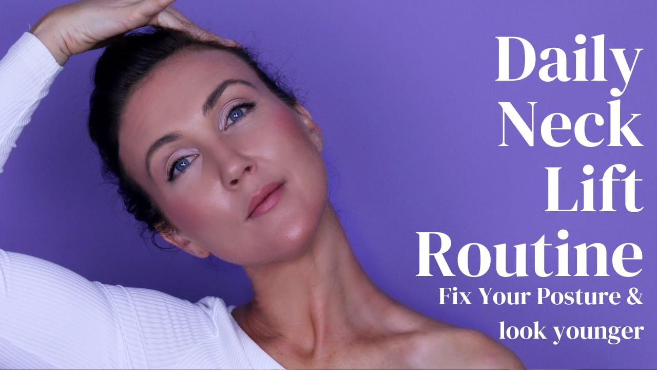 Daily Neck Lift Routine | Improve Posture & Define Your Jawline