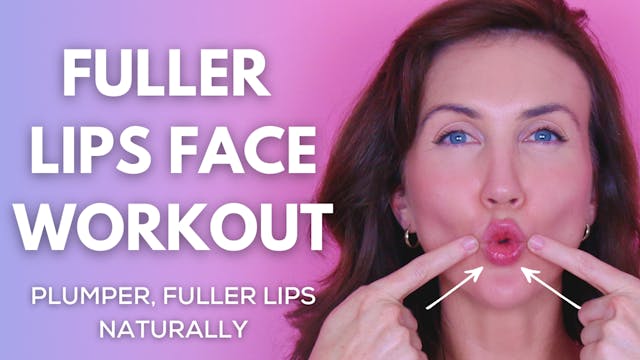 Lip Boosting Face Workout