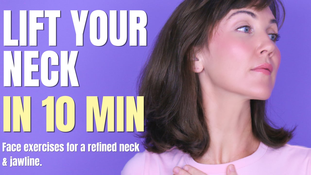 Sculpt Your Neck & Jawline: 10-Min Face Exercises for a Long, Defined Neckline